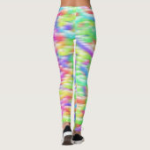 Rainbow sparkle bubbles leggings (Achterkant)
