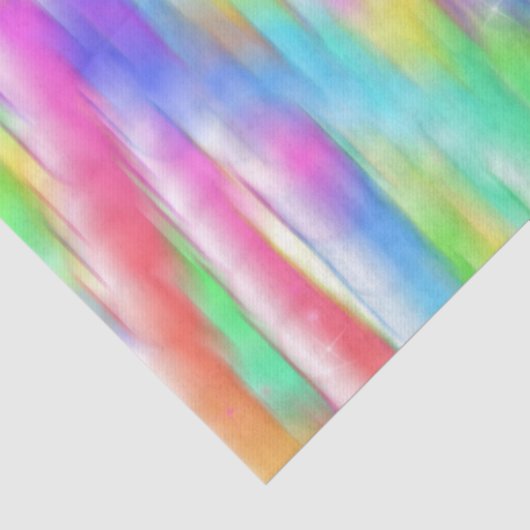 Rainbow sparkle bubbles tissuepapier (Detail)