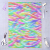 Rainbow sparkle bubbles tissuepapier (Craft)