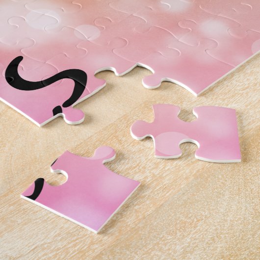 Rainbow Sparkle I Love Narwhals Legpuzzel (Zijkant)