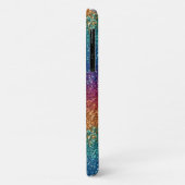 Rainbow Sparkle Metallic Elegant gepersonaliseerd Case-Mate iPhone Case (Achterkant/links)