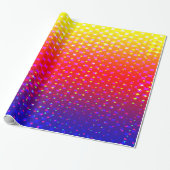 Rainbow Sparkle Pattern Cadeaupapier (Uitgerold)