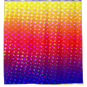 Rainbow Sparkle Pattern Douchegordijn (Voorkant)