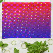 Rainbow Sparkle Pattern Theedoek (Gevouwen)