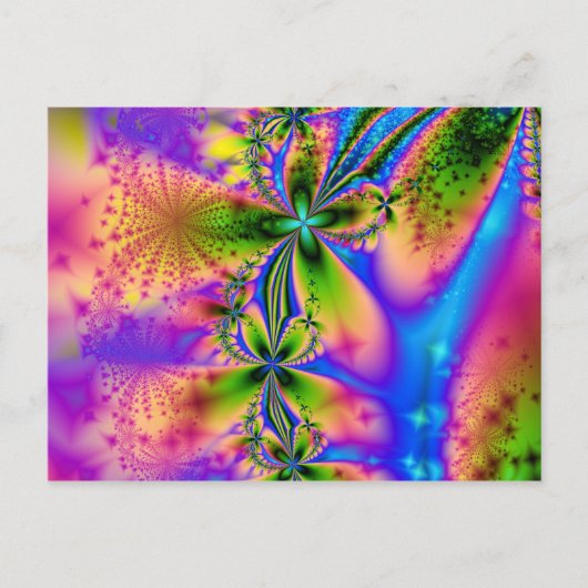 Rainbow Sparkles Briefkaart (Voorkant)