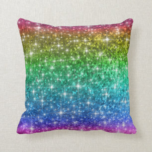 Rainbow Sparkles Cushion Kussen