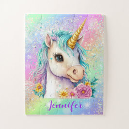 Rainbow Sparkles Magische Eenhoorn Legpuzzel
