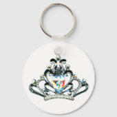 Rainbow Sparkles of a Tiara sleutelhanger (Voorkant)