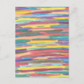 Rainbow Spectrum Abstracte Art Print Briefkaart (Voorkant)