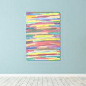 Rainbow Spectrum Art Abstracte Canvas Print (Insitu (Houten vloer))