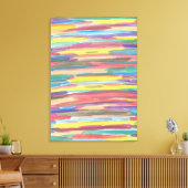 Rainbow Spectrum Art Abstracte Canvas Print (Insitu (Woonkamer))