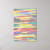 Rainbow Spectrum Art Abstracte Canvas Print (Voorkant)