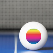 Rainbow Spectrum Fab Plezier Pingpongbal (Net)