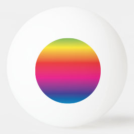 Rainbow Spectrum Fab Plezier Pingpongbal