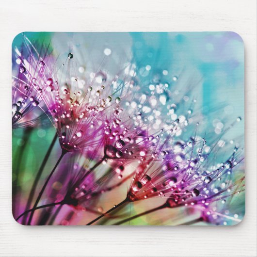 Rainbow Spectrum Flowers Muismat (Voorkant)