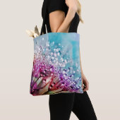 Rainbow Spectrum Flowers Tote Bag (Dichtbij)