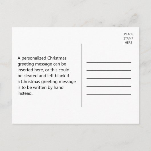 Rainbow Spectrum "HAPPY NEW YEAR" + Aangepaste naa Briefkaart (Achterkant)