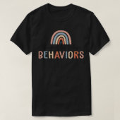 Rainbow Sped Teachers Special Educator App T-shirt (Design voorkant)
