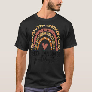 Rainbow Speech Language Patholoog Speech Therapy T-shirt