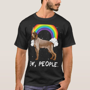 Rainbow Spinoni Italiani New People Eenhoorn Hond T-shirt
