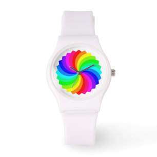 RAINBOW SPIRAAL HORLOGE