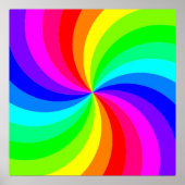RAINBOW SPIRAAL POSTER (Voorkant)