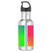 Rainbow Spiral 18oz waterfles Waterfles (Achterkant)