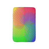 Rainbow Spiral Bath Mats Badmat (Voorkant Verticaal)