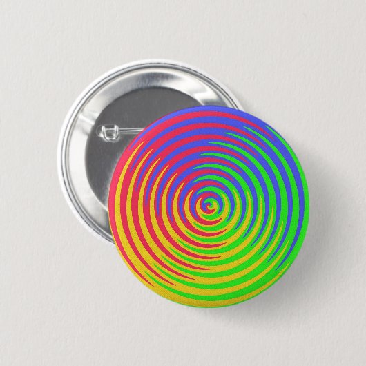 Rainbow Spiral Button (Voorkant /achterkant)