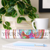 Rainbow Spiral Fractal Name Bord Naambordje