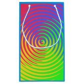 Rainbow Spiral Gift Bag Klein Cadeauzakje (Achterkant)