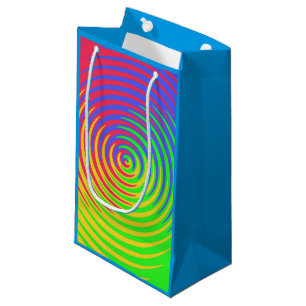 Rainbow Spiral Gift Bag Klein Cadeauzakje