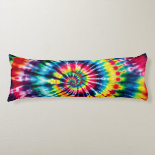 Rainbow Spiral - klassieke stropdas-kleurstof ontw Lichaamskussen