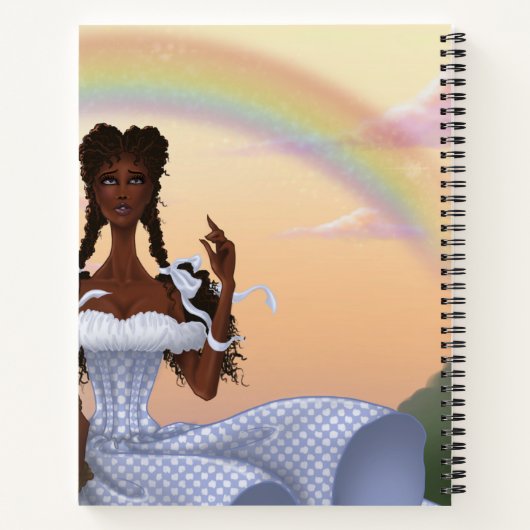 Rainbow Spiral-laptop Notitieboek (Achterkant)