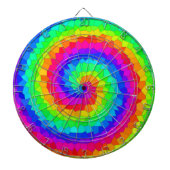 Rainbow Spiral Mosaic Tegel Dartbord (Voorkant)