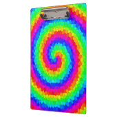 Rainbow Spiral Mosaic Tegel Klembord (Links)
