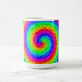 Rainbow Spiral Mosaic Tegel Koffiemok (Center)