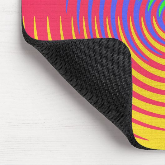 Rainbow Spiral Mousepad Muismat (Hoek)