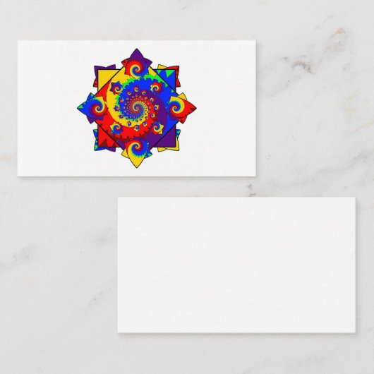 Rainbow Spiral Multiverse Visitekaartje (Voorkant / Achterkant)