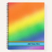 Rainbow Spiral Notitieboek (Voorkant)