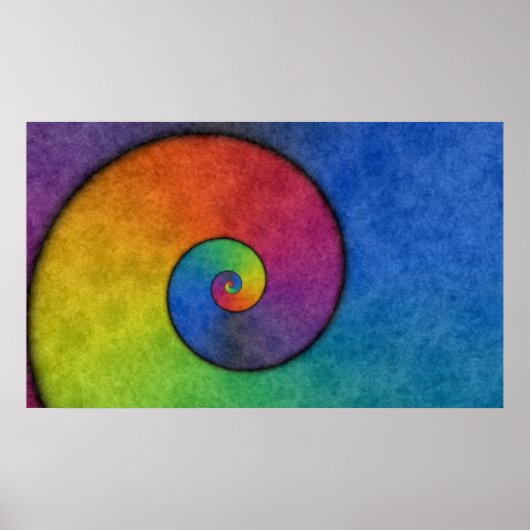 Rainbow Spiral Poster (Voorkant)