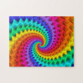Rainbow Spiral Puzzle Legpuzzel (Horizontaal)