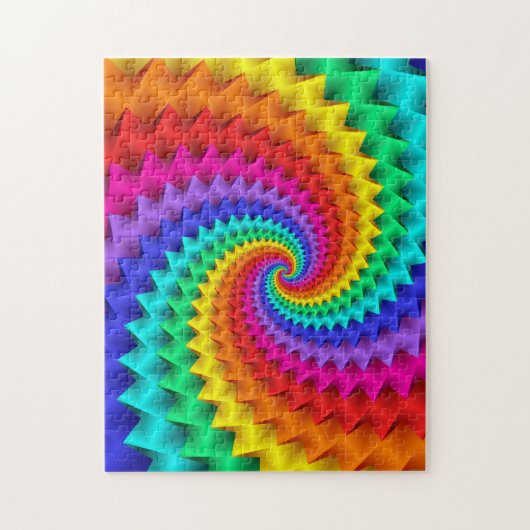 Rainbow Spiral Puzzle Legpuzzel (Verticaal)