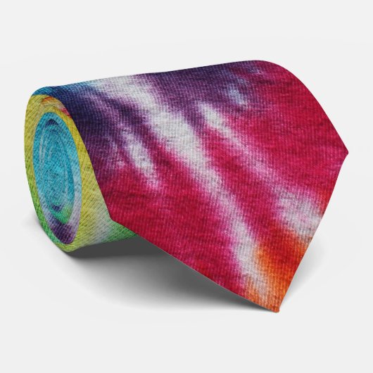 Rainbow Spiral Stropdas (Opgerold)