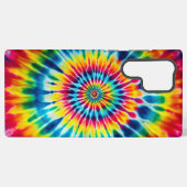 Rainbow Spiral Stropdas-Dye Samsung Galaxy Hoesje (Achterkant horizontaal)