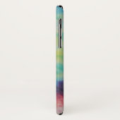 Rainbow Spiral Tie Dye fluorescent Case-Mate iPhone Case (Achterkant/links)