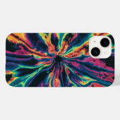 Rainbow Spiral Tie Dye Schattige Case-Mate iPhone Case (Achterkant (horizontaal))