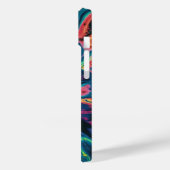Rainbow Spiral Tie Dye Schattige Case-Mate iPhone Case (Achterkant / Links)