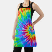 Rainbow Spiral Tie Dye Schort (Insitu)