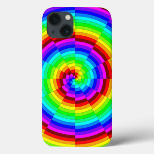 Rainbow Spiral van Kenneth Yoncich Case-Mate iPhone Case